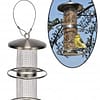 Vogelhaus Futtersäule Futterstation aus rostfreiem Edelstahl