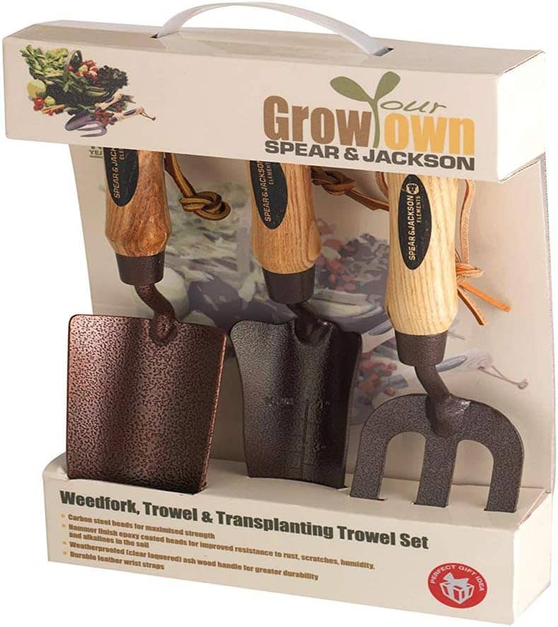 Spear & Jackson ELEMENTS3PS Elements Grow Your Own 3-teiliges Geschenkset