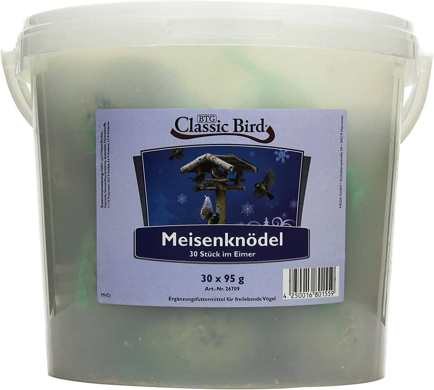 Classic Bird 26709 30 Knödel im Eimer