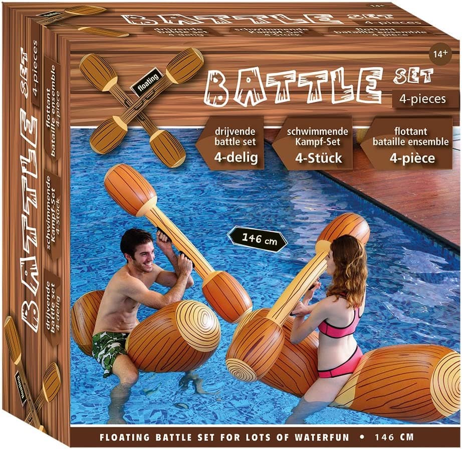 Aufblasbares Pool-Battle-Set (4-teilig)