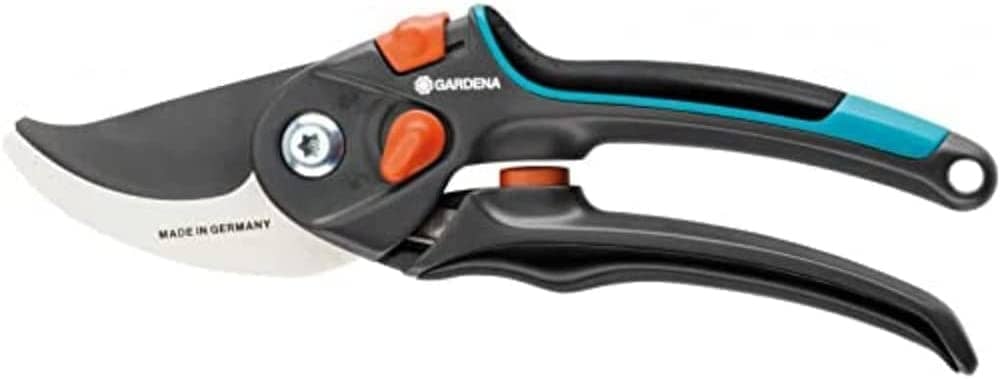 GARDENA Gartenschere B/S XL: Pflanzenschonende Baumschere mit Bypass-Schneide für Äste und Zweige, max. Schneid-Durchmesser 24 mm, stufenlose Grifföffnung (8905-20)