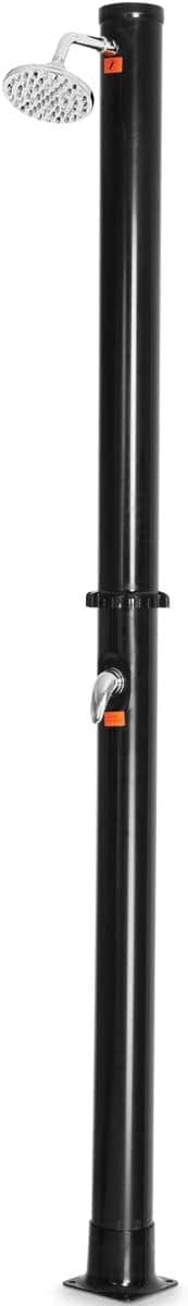 COSTWAY Solardusche Gartendusche Außendusche Pooldusche Solar Dusche Campingdusche mit Regenduschkopf (20L)