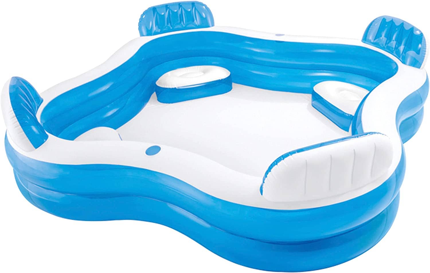 Intex 56475NP - Aufblasbares Swim Center Family Lounge, 90 x 90 x 26 Zoll