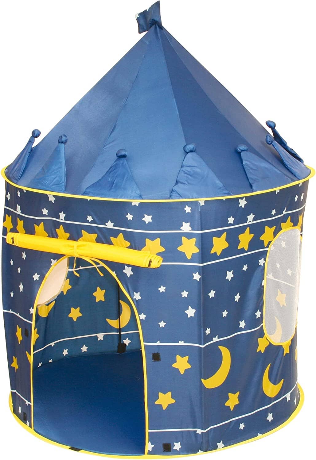 roba Spielzelt, Kinderzelt 'Mond und Sterne', Spielhaus aus Stoff, inkl. Tasche