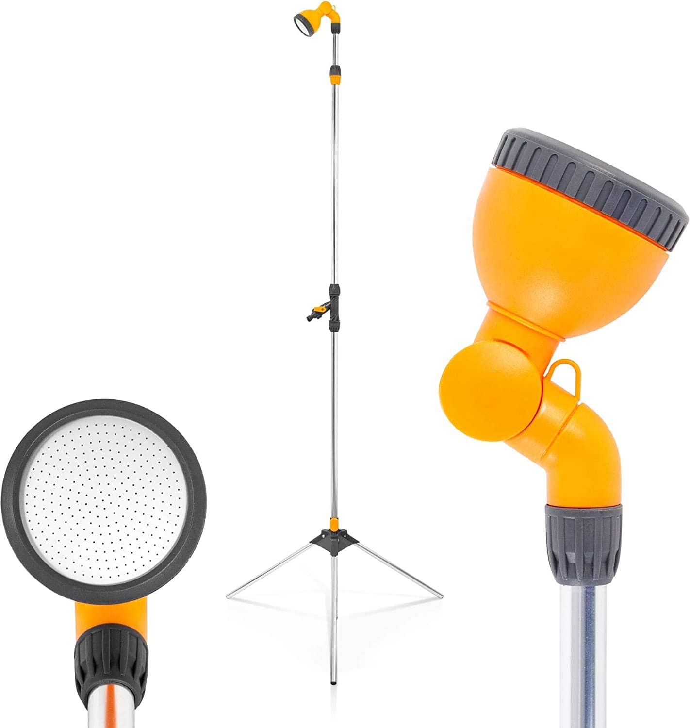 Gartendusche 180 - 240 cm mit Stativ