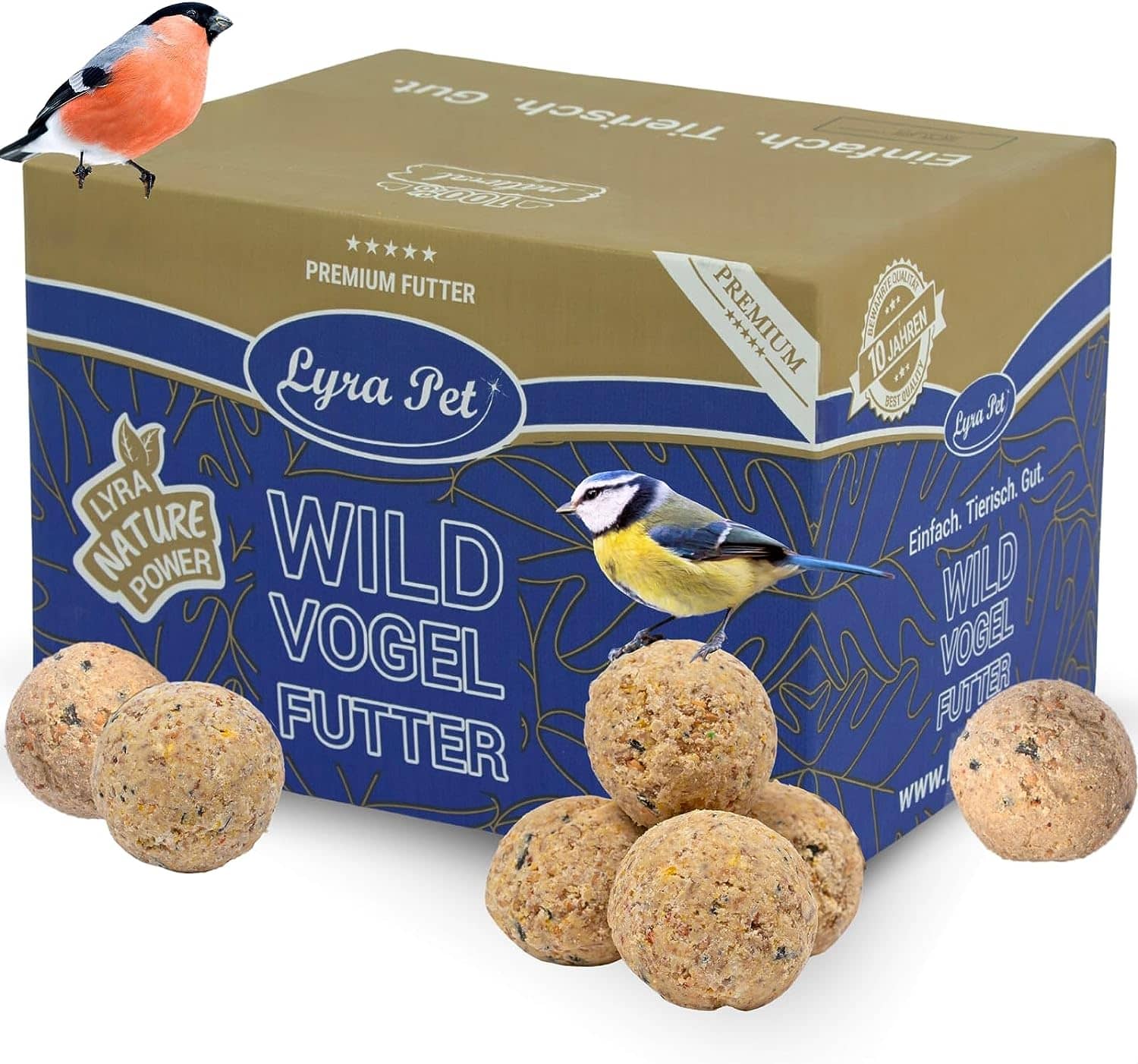 Meisenknödel ohne Netz Wildvogelfutter