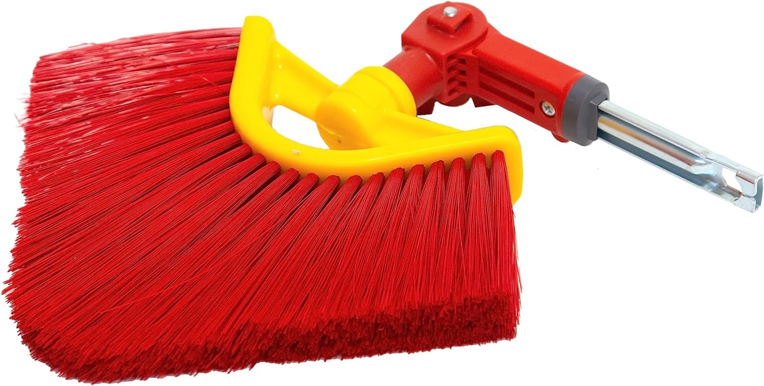 WOLF Garten 71ANA008650 Winkelbesen Multi-Star BW 25 M NEU2018, Rot, 30x15x3,5 cm