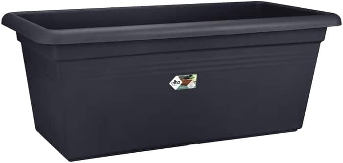 elho green basics garten xxl 100cm Übertopf - lebhaft schwarz